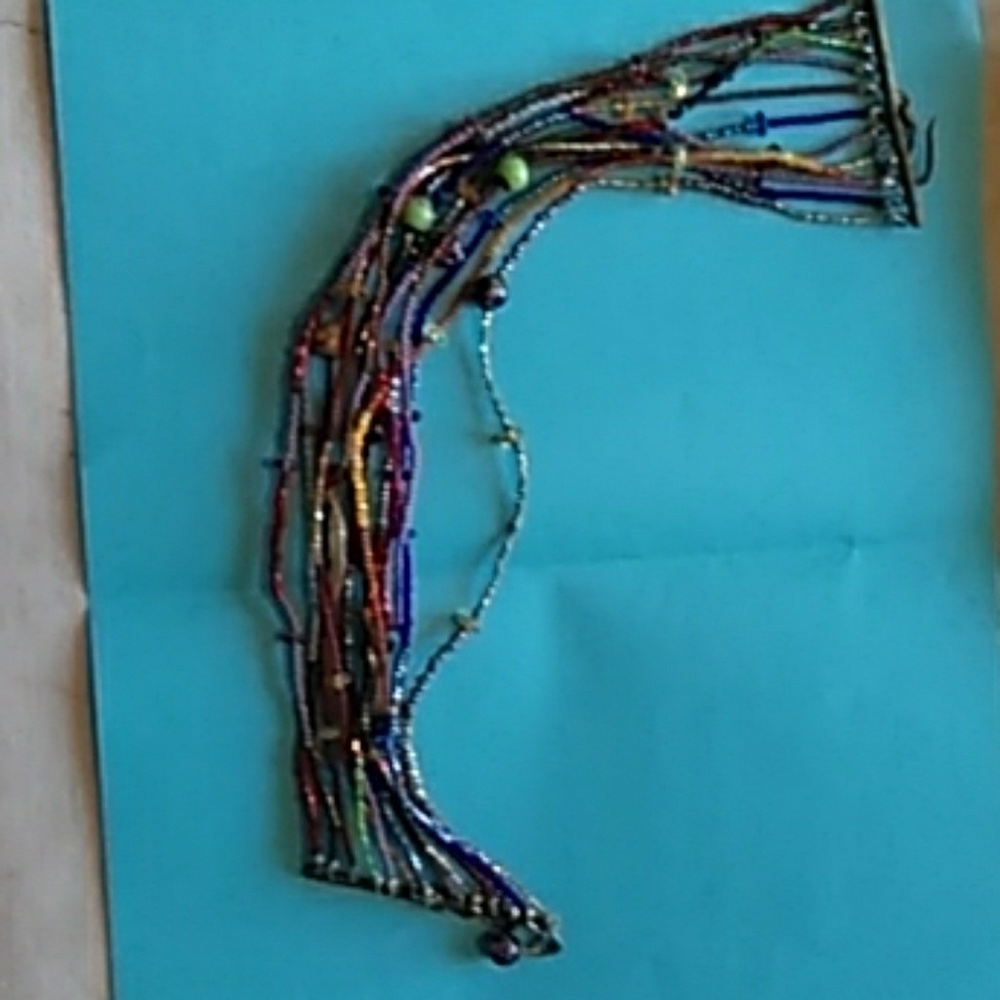 Barney's NY Handmade Beaded Choker